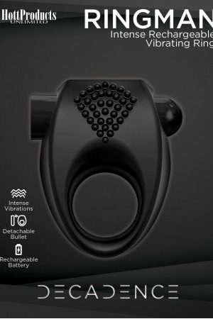 Decadence Ringman Vibrating Cock Ring