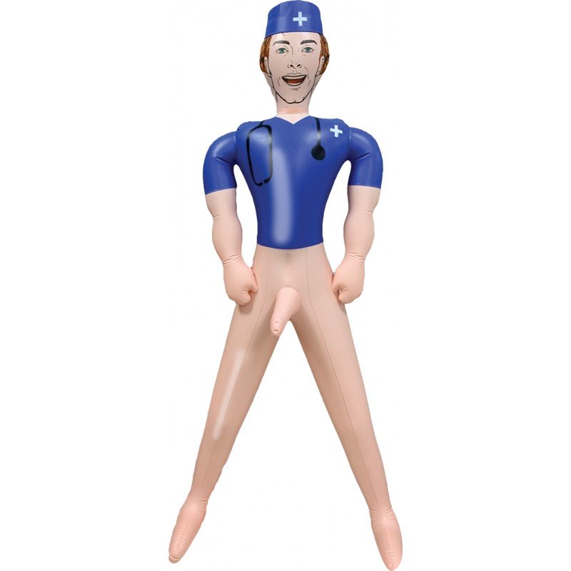 Doctor Dick Blow Up Party Doll - Image 3