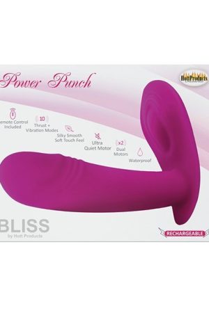 Bliss Power Punch Thrusting Vibe 10 Functions