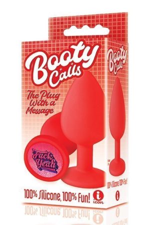 The 9's Booty Calls Fuck Yeah Plug - Red