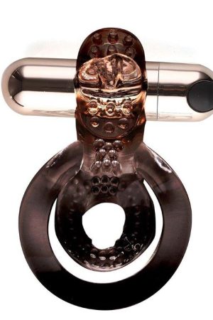 JAYDEN ROSE GOLD RECHARGEABLE VIBRATING ERECTION RING