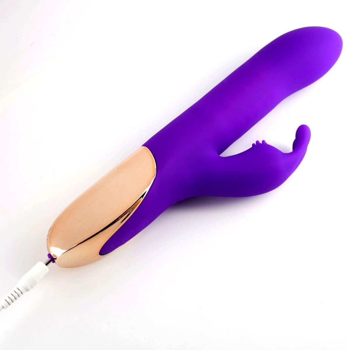 KARLIN SUPERCHARGED SILICONE RABBIT RECHARGEABLE PURPLE - Image 3