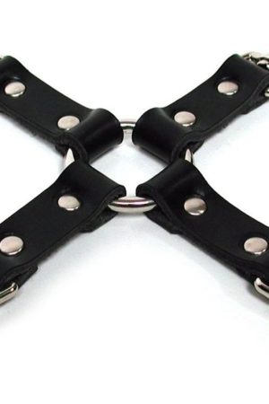 HOG TIE LEATHER BLACK