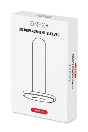 Kiiroo Onyx+ Replacement Sleeve - 3 Pack Tight Fit