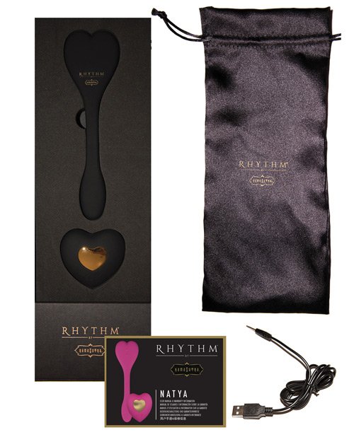 Rhythm Natya Black Couples Massager - Image 2