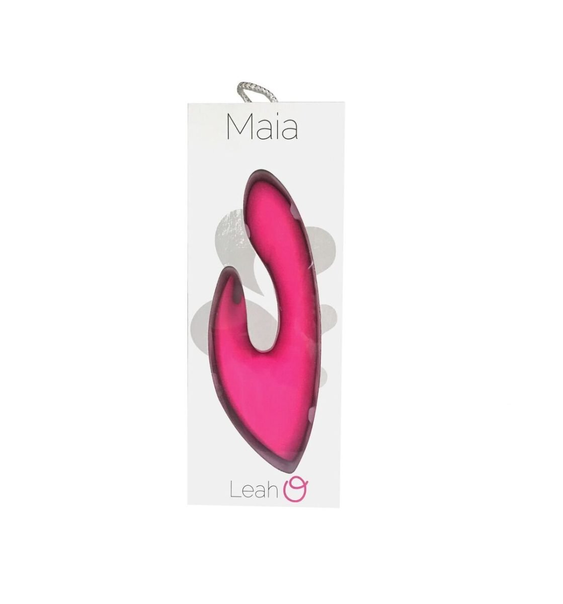LEAH RECHARGEABLE SILICONE RABBIT MASSAGER NEON PINK - Image 5