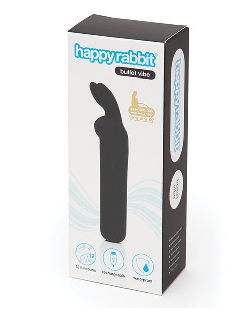 Happy Rabbit Rabbit Ears Bullet Vibe Black - Image 3
