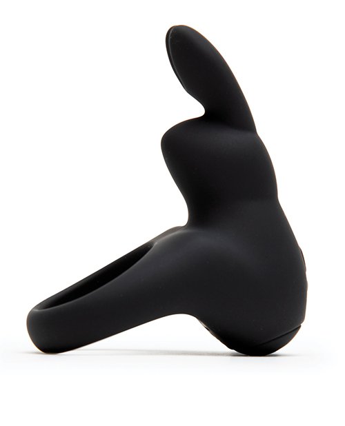Happy Rabbit Rabbit Cock Ring Black - Image 3