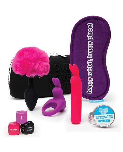 HAPPY RABBIT COUPLES PLEASURE KIT 7PC - Image 2