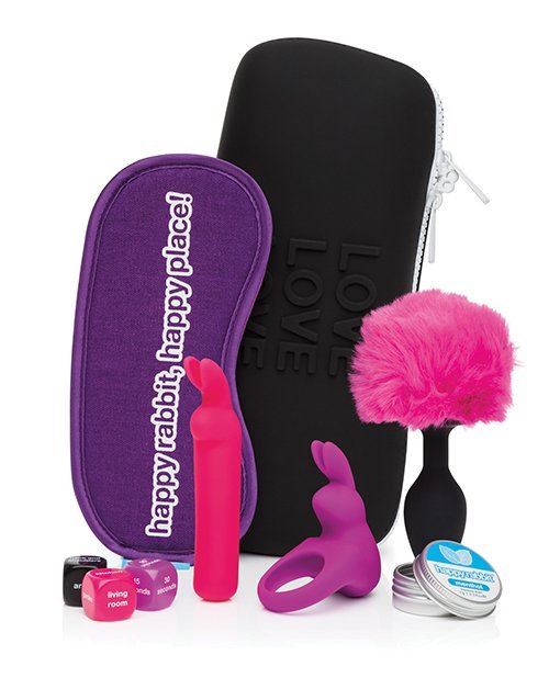 HAPPY RABBIT COUPLES PLEASURE KIT 7PC - Image 3