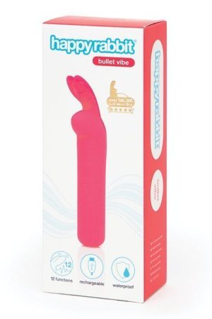 Happy Rabbit Rabbit Ears Bullet Vibe Pink