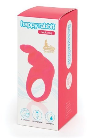 Happy Rabbit Rabbit Cock Ring Pink