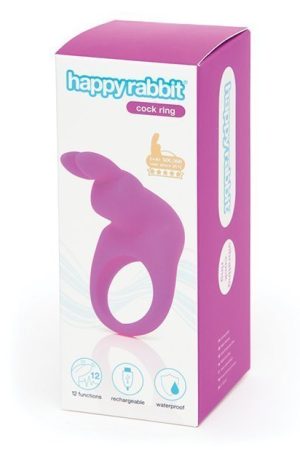 Happy Rabbit Rabbit Cock Ring Purple