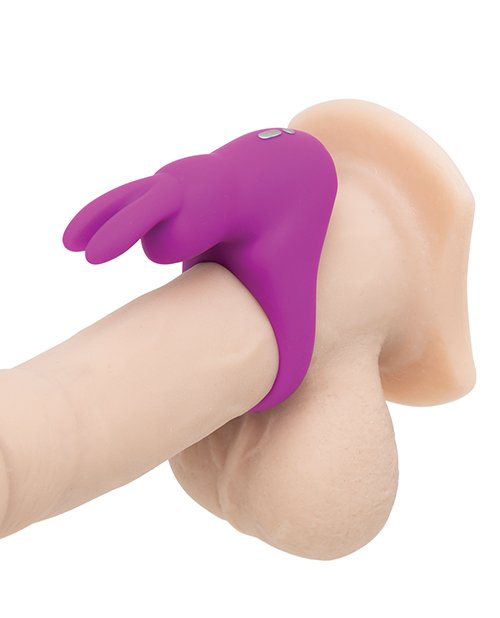 Happy Rabbit Rabbit Cock Ring Purple - Image 3