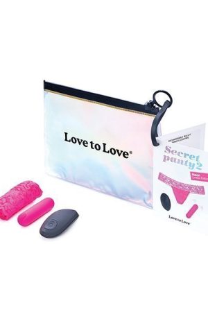 Love To Love Secret Panty Vibe 2 - Neon Pink