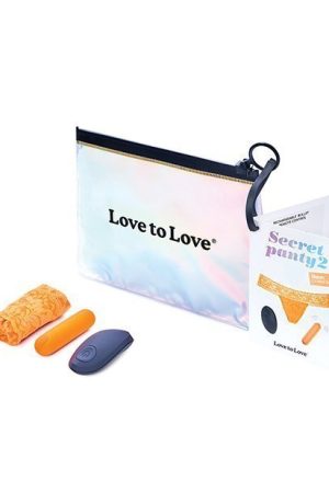 Love To Love Secret Panty Vibe 2 - Neon Orange