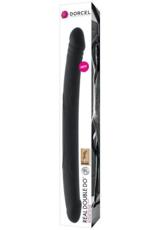 Dorcel Real Double Do 16.5 Inches Dong Black