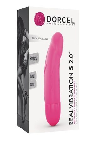 Dorcel Real Vibrator S 6" Rechargeable Vibrator - Pink