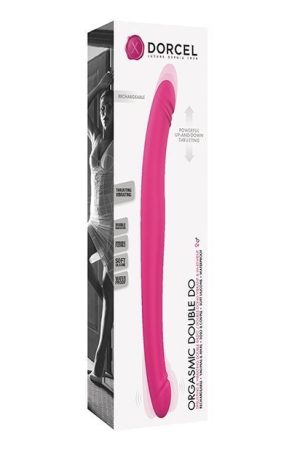 Dorcel Orgasmic Double Do 16.5" Thrusting Dong - Pink