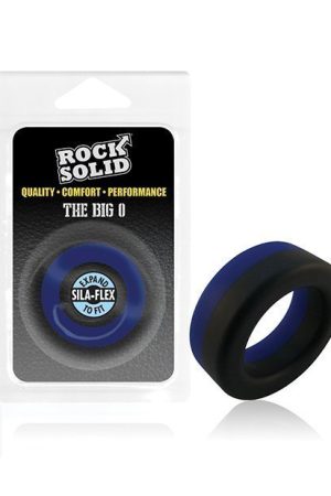 Rock Solid Big O Ring - Black/blue