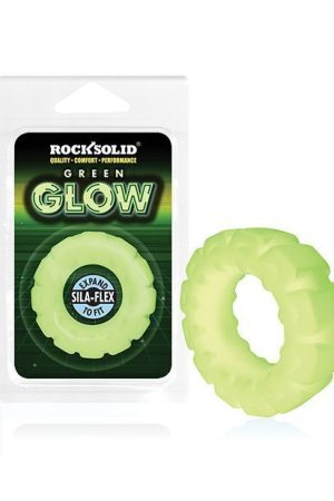 Rock Solid Glow In The Dark The Tire Ring - Green