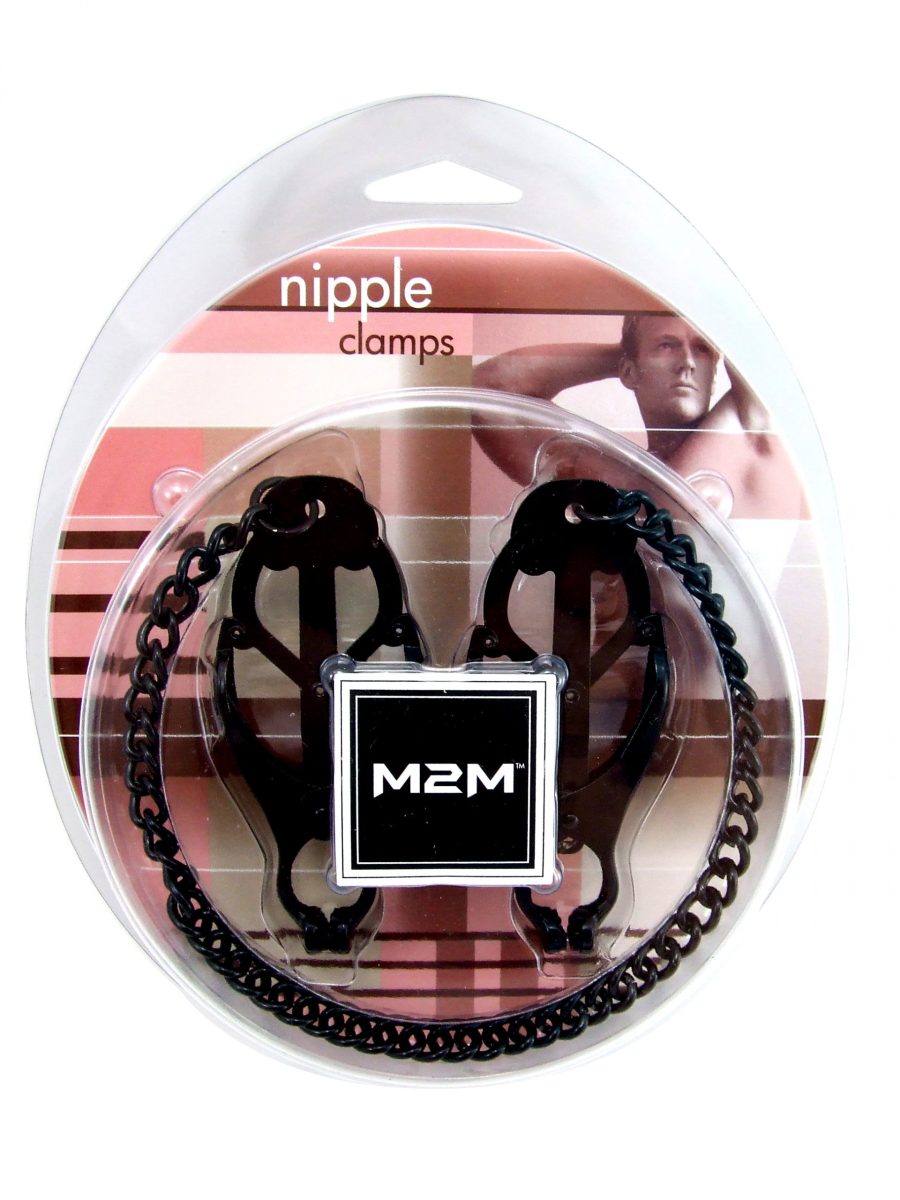 CLAMPS JAWS W/CHAIN BLACK