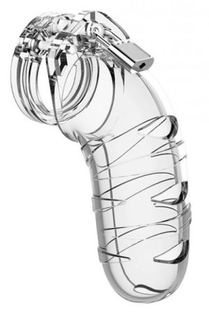MANCAGE CHASTITY 5.5IN TRANSPARENT MODEL 05