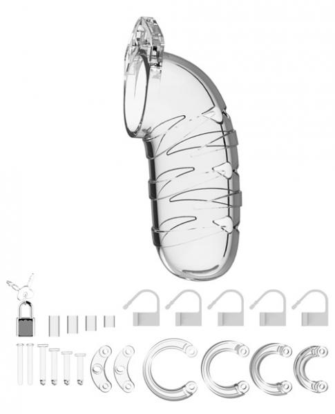 MANCAGE CHASTITY 5.5IN TRANSPARENT MODEL 05 - Image 2