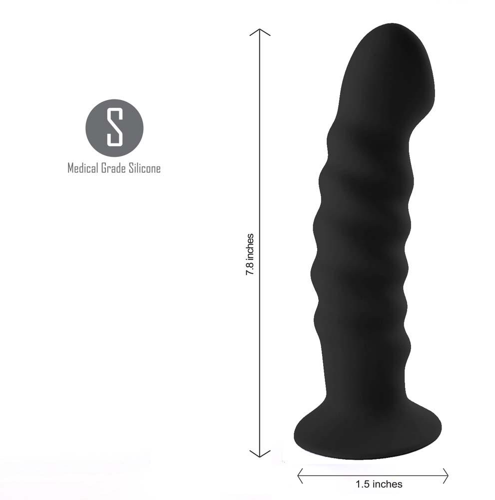 Kendall Silicone Black Dong - Image 3