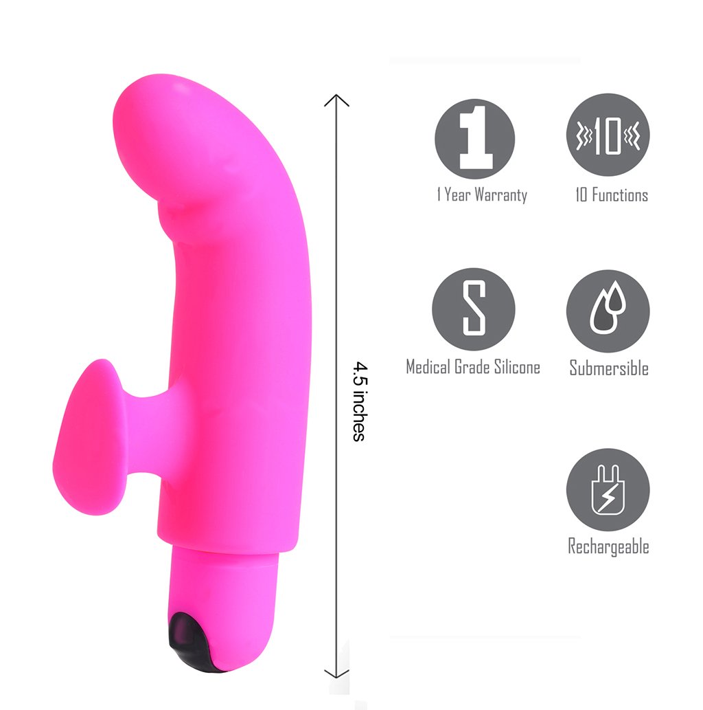 Sadie Rechargeable Silicone Finger Vibe - Image 2