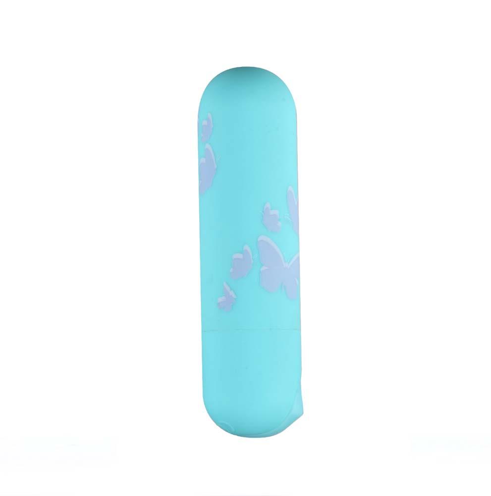 Julia Jessie Butterfly Pattern Rechargeable Mini Bullet - Image 3