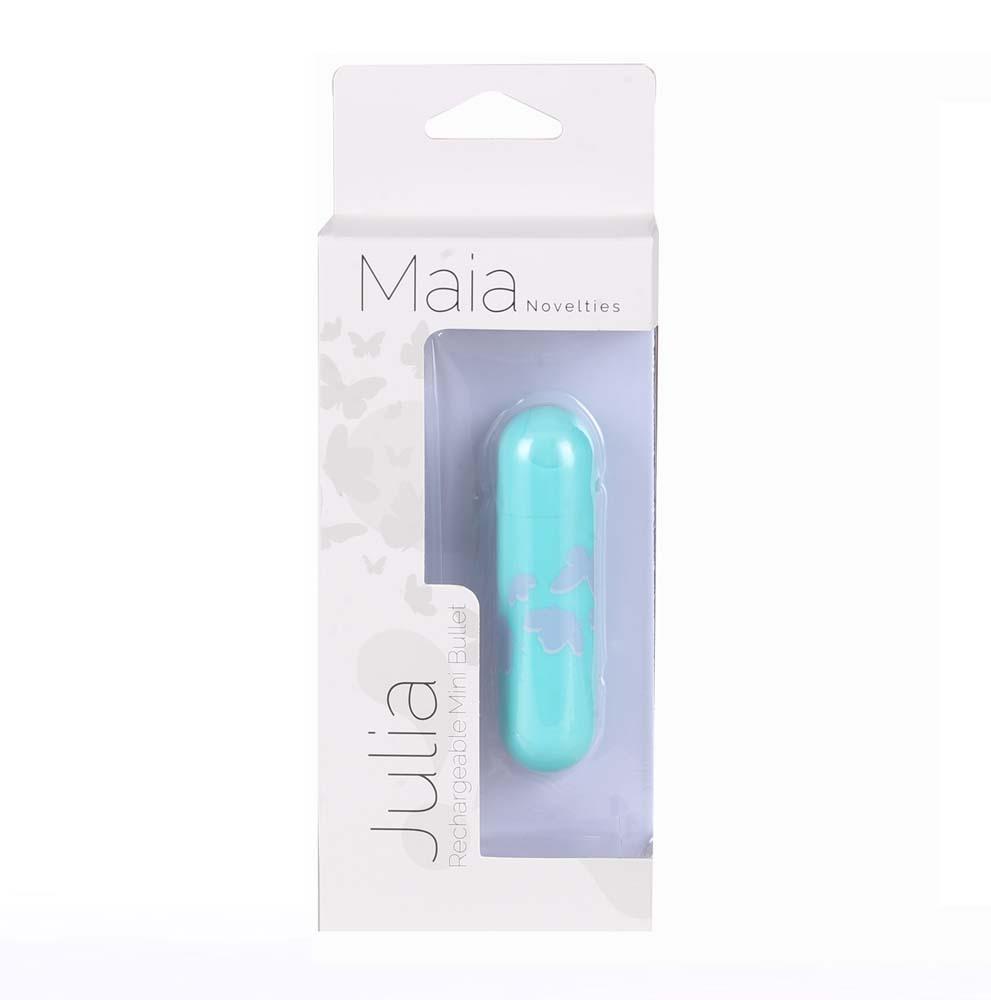 Julia Jessie Butterfly Pattern Rechargeable Mini Bullet - Image 4