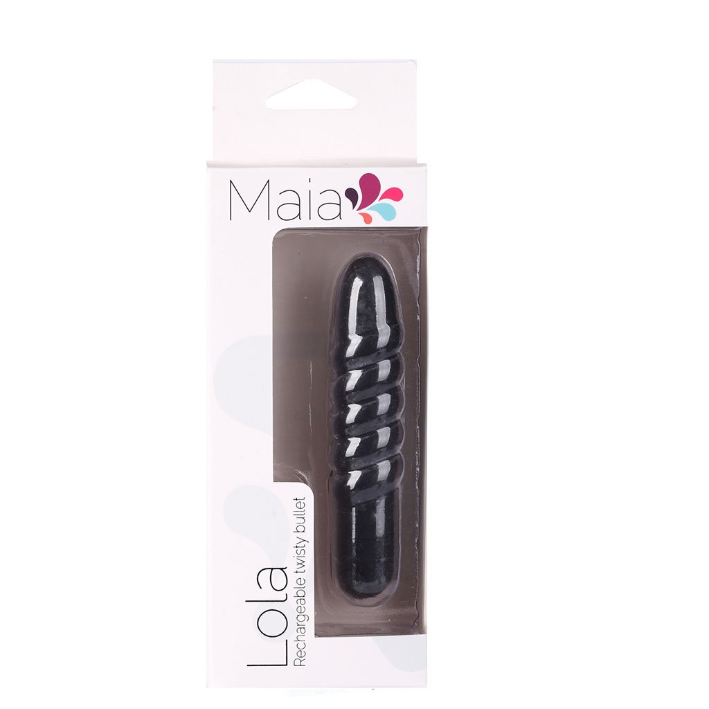 Lola Rechargeable Twisty Bullet Black - Image 2