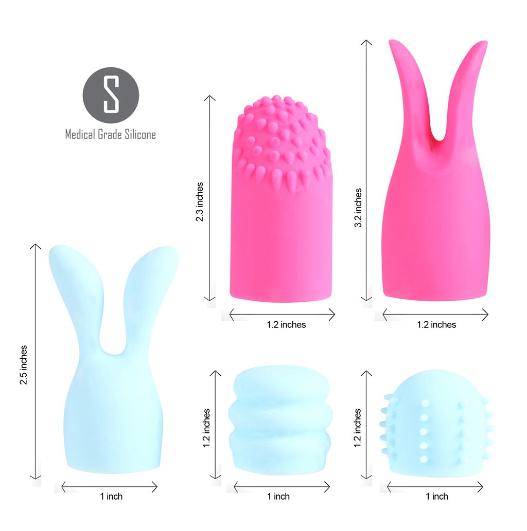 QUINN 5 SILICONE ATTACHMENTS