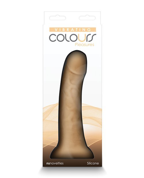 Colours Pleasures 7" Vibrating Dong - White - Image 2