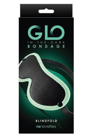 Glo Bondage Blindfold - Glow In The Dark