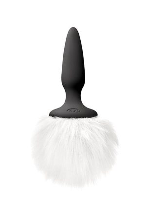 BUNNY TAILS MINI WHITE FUR