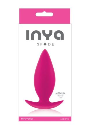 INYA SPADES MEDIUM BUTT PLUG PINK