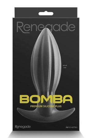 Renegade Bomba Medium Butt Plug - Black