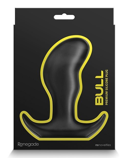 Renegade Bull Large Butt Plug - Black - Image 2