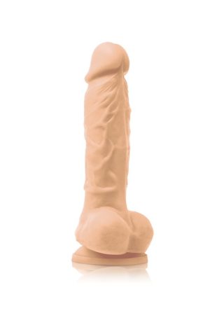 Colours Pleasures Vibrating 5 Dildo White "