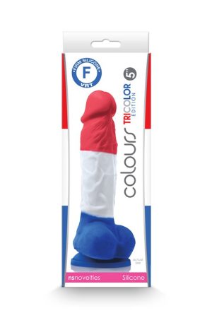 Colours Pleasures Tricolor 5In Dildo