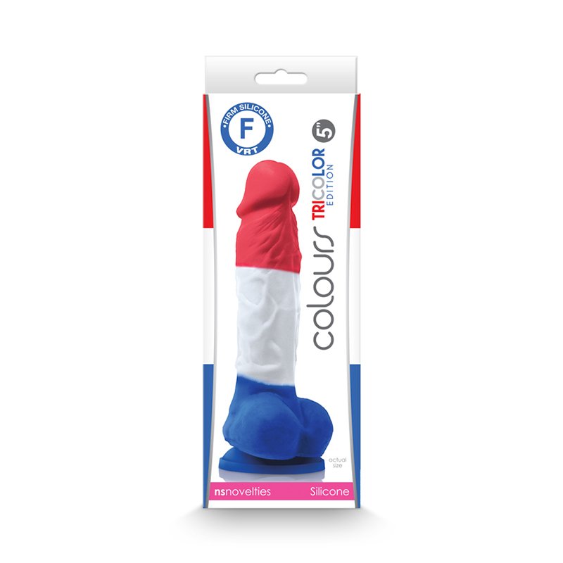 Colours Pleasures Tricolor 5In Dildo