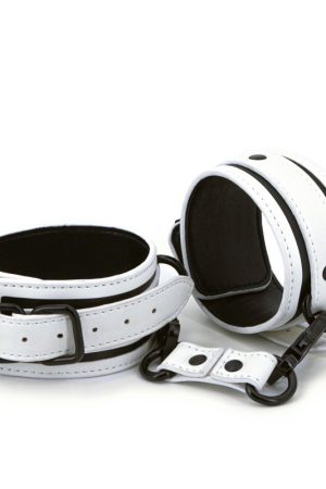 Glo Bondage Ankle Cuffs Green