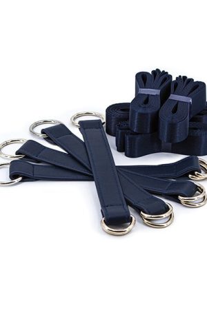 Bondage Couture Tie Down Straps Blue