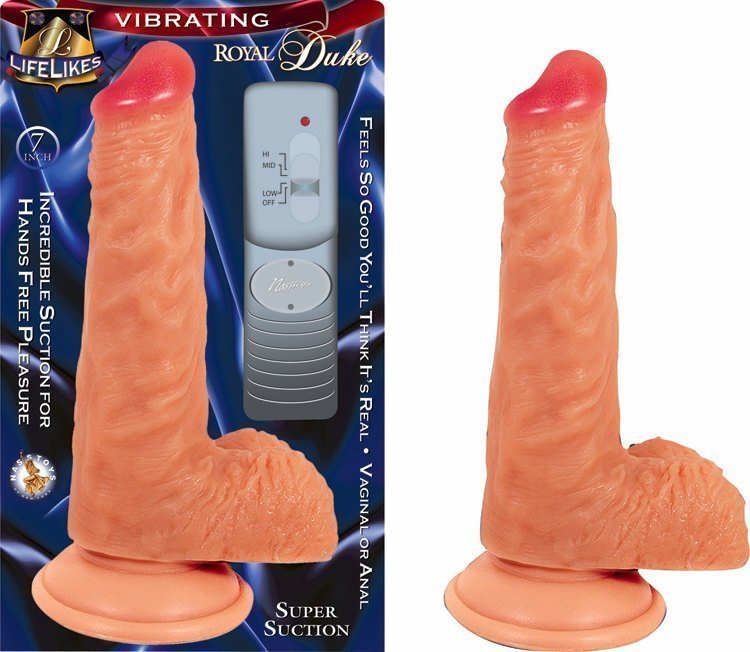 LIFELIKE ROYAL DUKE VIBRATING