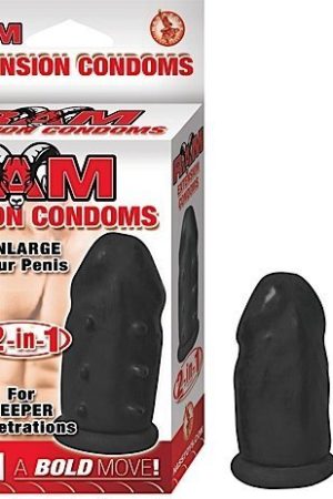RAM EXTENSION CONDOMS BLACK