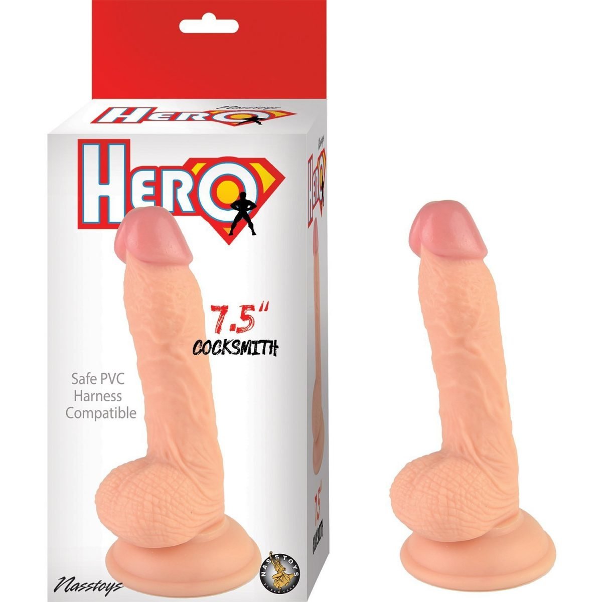 HERO 7.5IN COCKSMITH DILDO