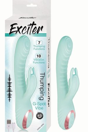 EXCITER THUMPING G-SPOT VIBE AQUA