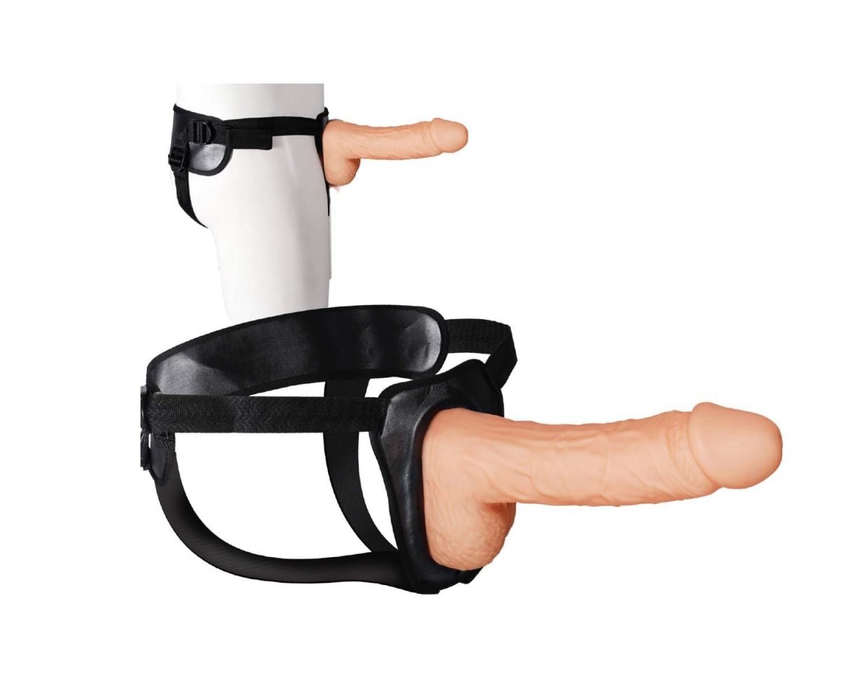 Erection Assistant Hollow Strap-On 8.5In White - Image 2